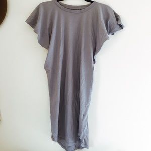 Open sleeve mini dress